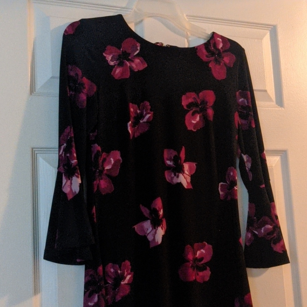 Purple flower dress